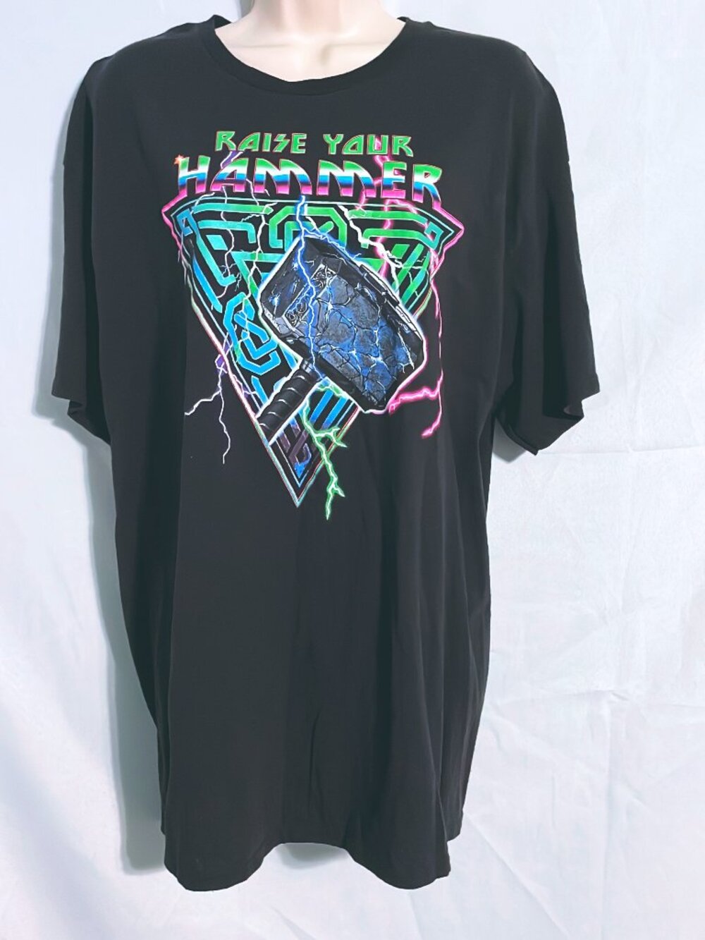 Thor Raise Your Hammer T-Shirt Size XL